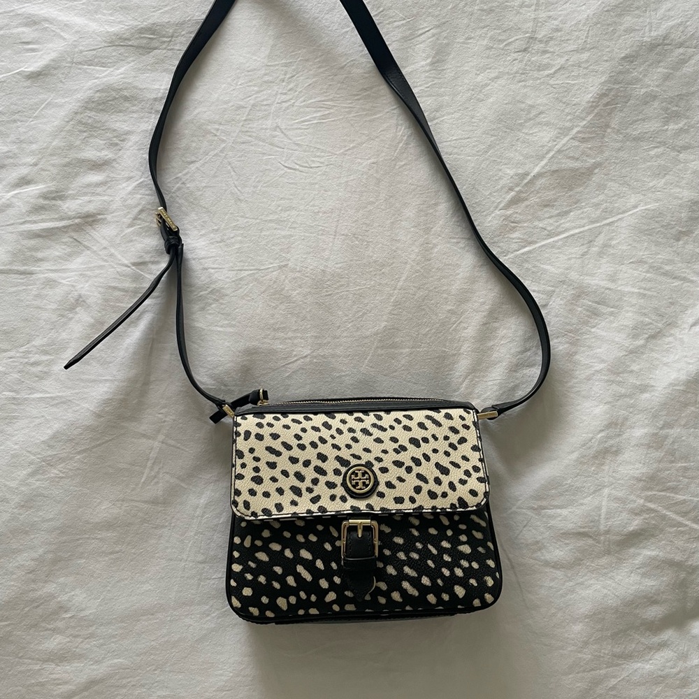 Tory Burch Leopard Print Crossbody Purse